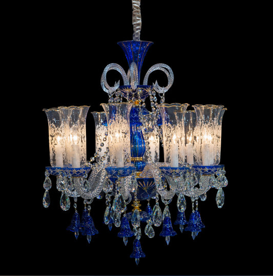 WINTER PALACE 10 LIGHT CHANDLIER