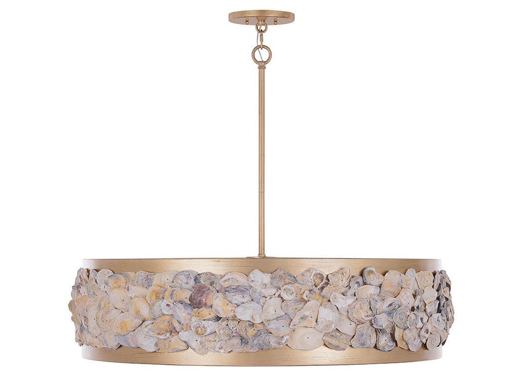 Leanne 6-Light Pendant in Chandon by Breegan Jane