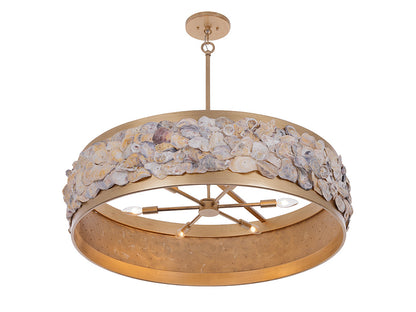 Leanne 6-Light Pendant in Chandon by Breegan Jane