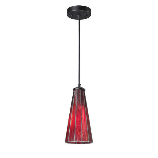 Lumino 1-Light Pendant Inferno Red