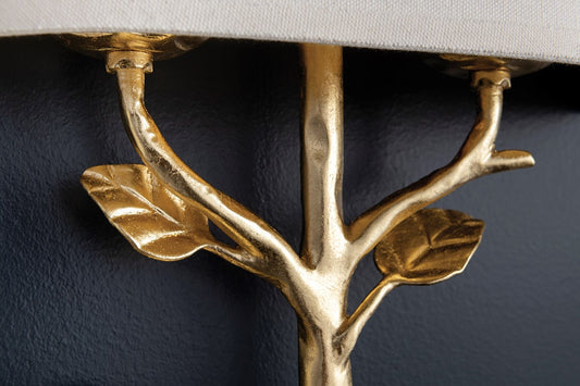 HAND FORGED IRON 2-Lt Sconce