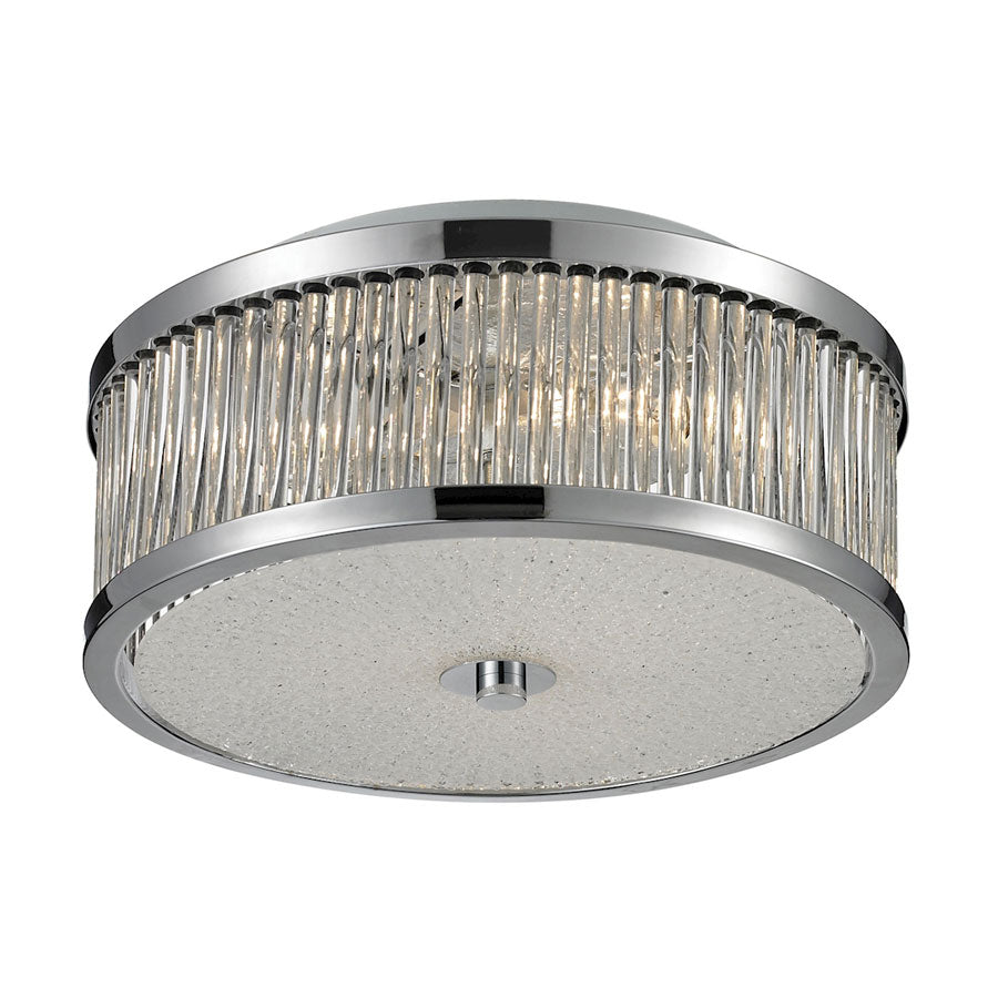 3 Light Flush Mount
