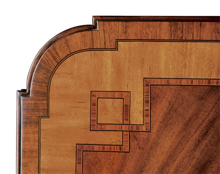 Spiral Turned Games Table