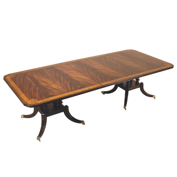 Spiral Turned Games Table