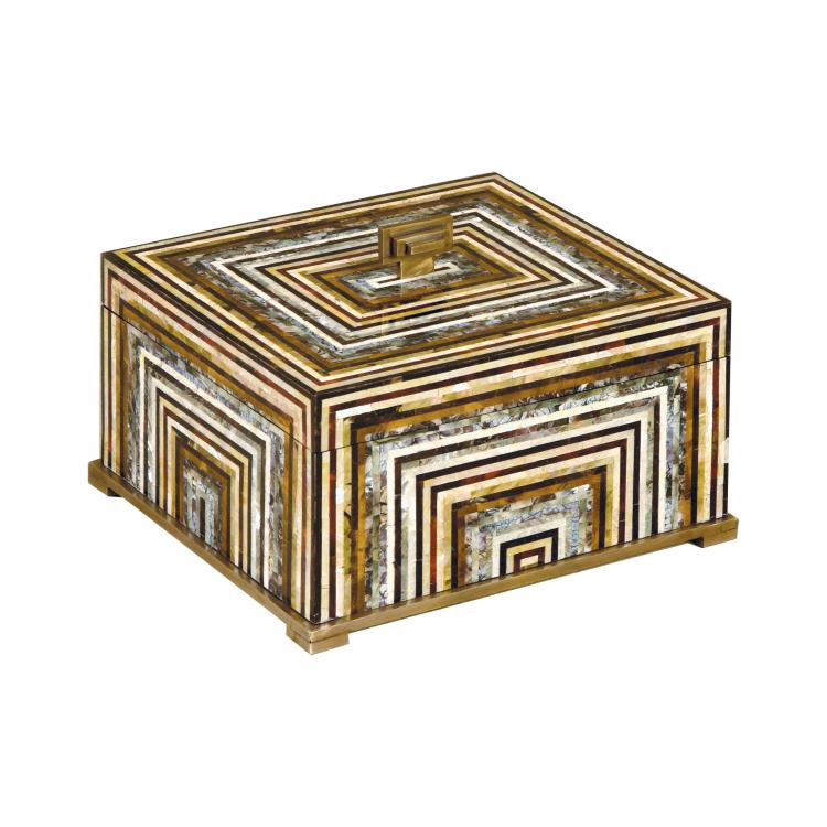 PINSTRIPE BOX