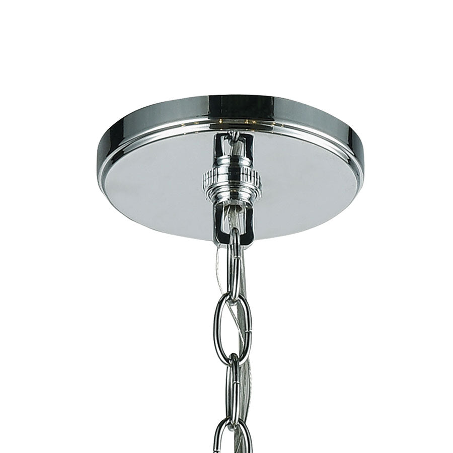 Emory 8 Chandelier Polished Chrome