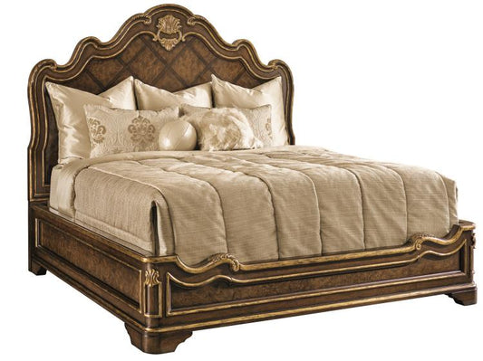 ARIA KING PANEL BED 