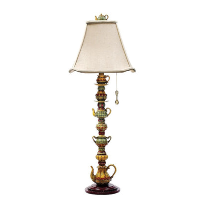 TEA SERVICE 35" H 1LT TABLE LAMP