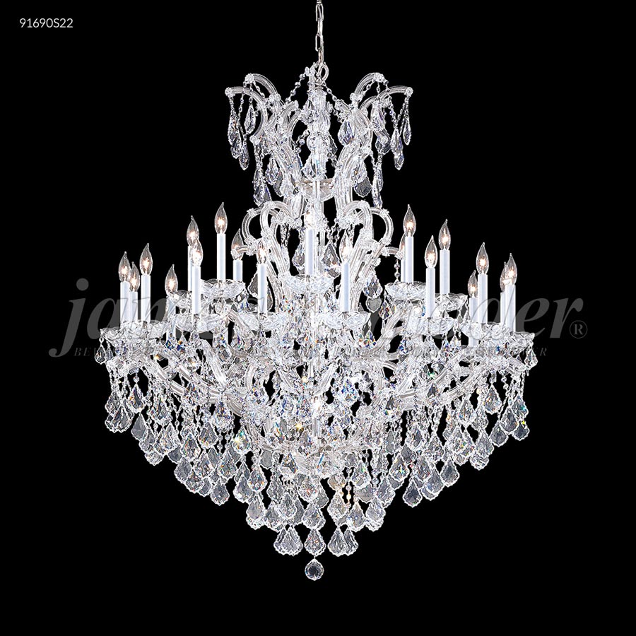 Maria Theresa 24 Arm Chandelier - Swarovski crystals Trad'l Trim