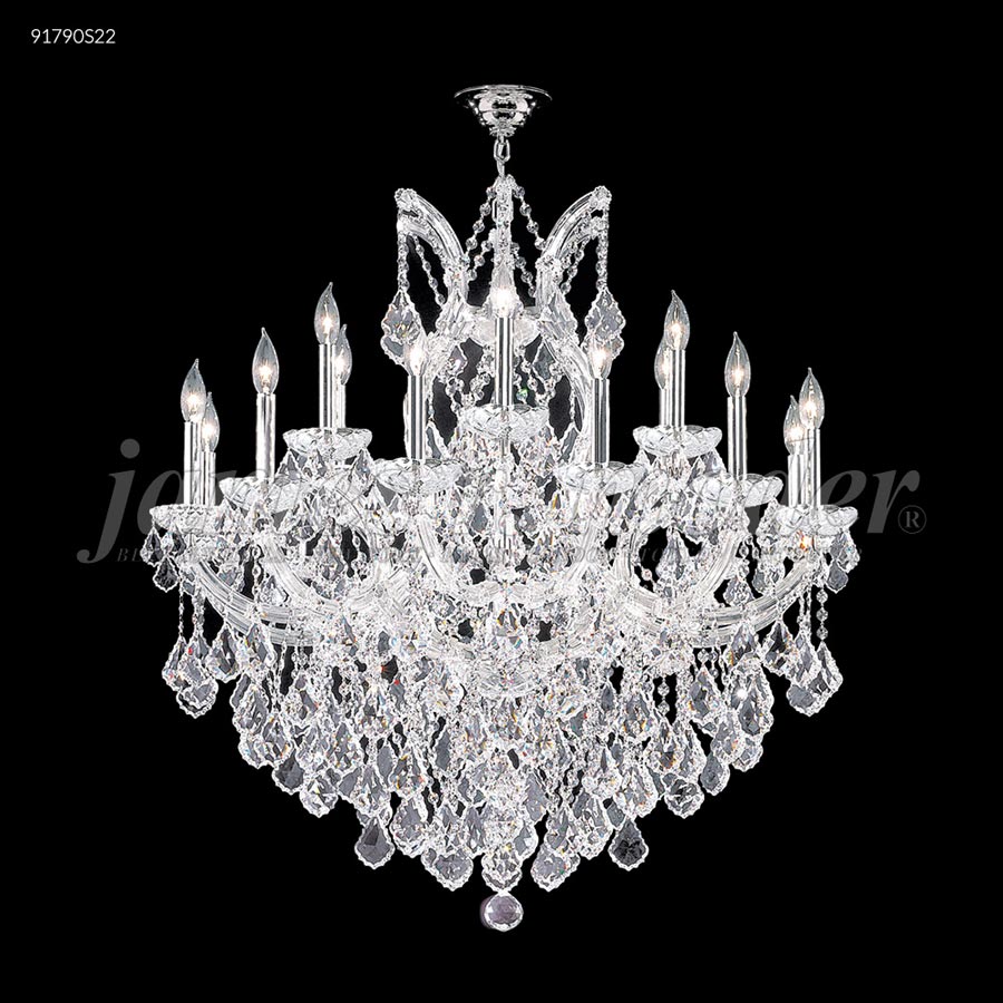 Maria Theresa 18 Arm Chandelier - IMPERIAL Crystal (Golden Teak)