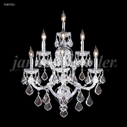 Maria Theresa 7 Light Wall Sconce - Swarovski crystals (Golden Teak)