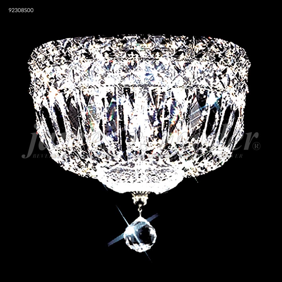 Prestige All Crystal Flush Mount - Swarovski crystals (Clear)