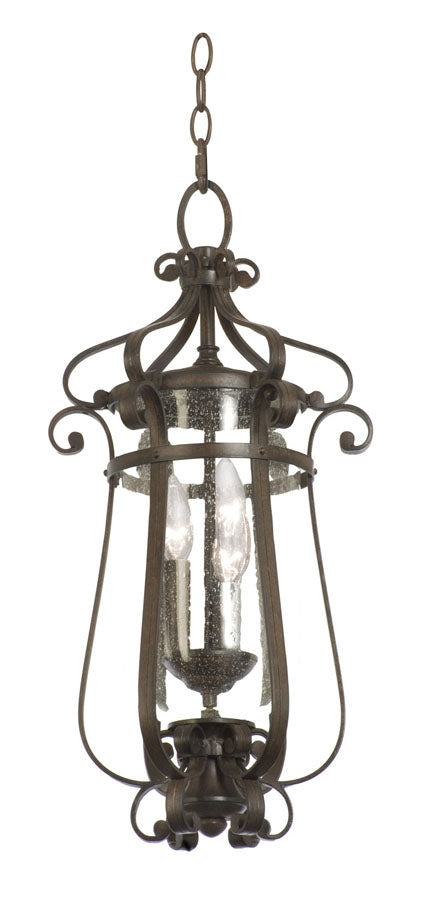 Hartford Outdoor 3 Light Medium Hanging Lantern