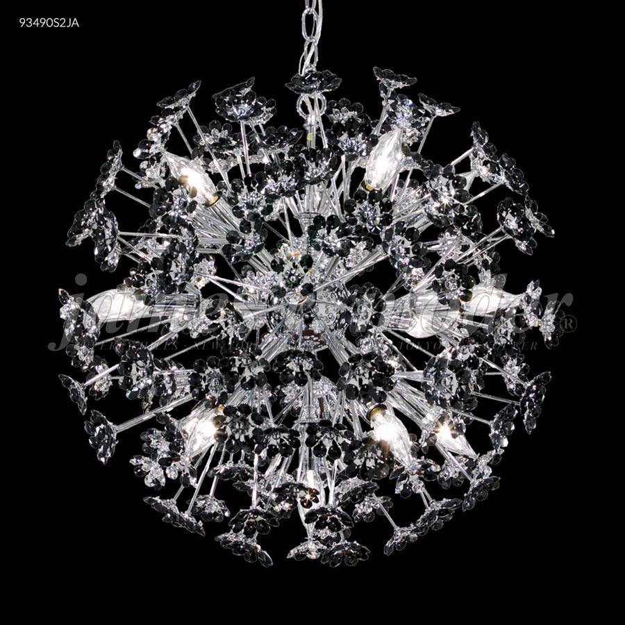 Ball Chandelier - IMPERIAL Crystal (Jet Black)