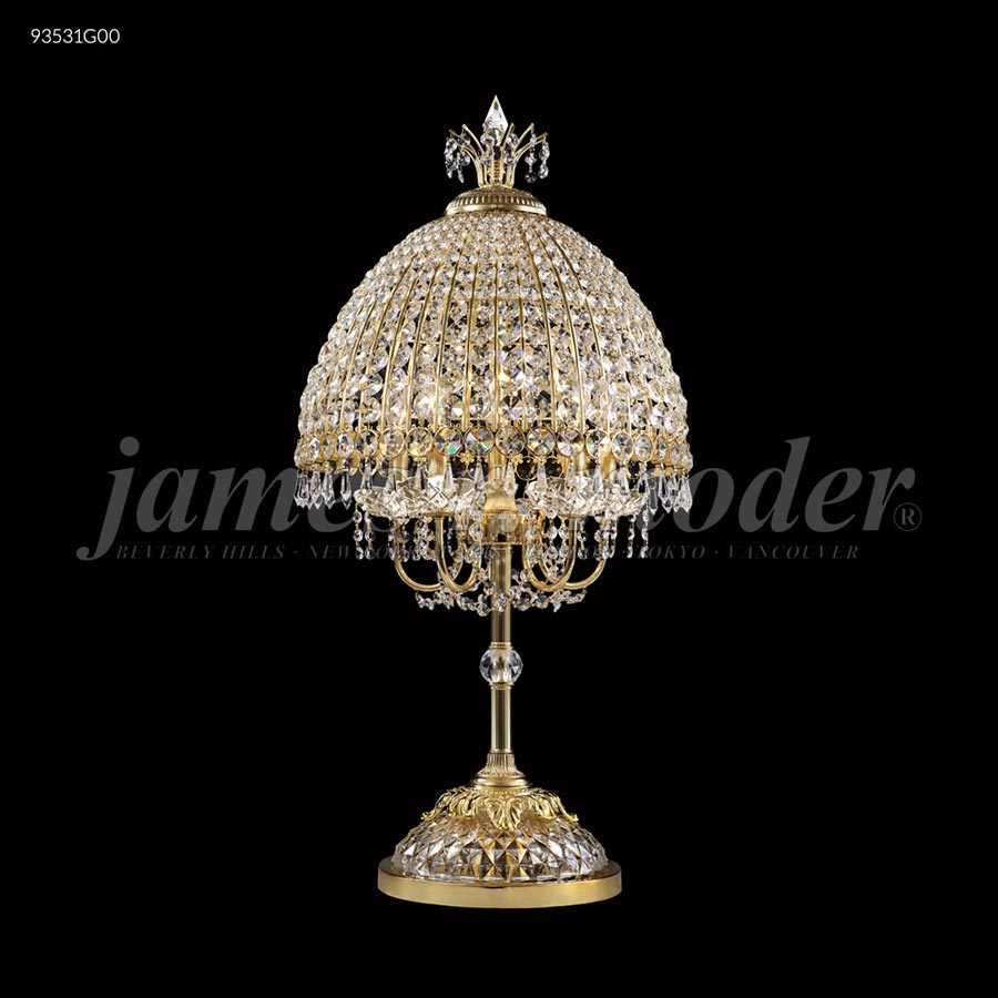 Table Lamp - Swarovski crystals (Clear)