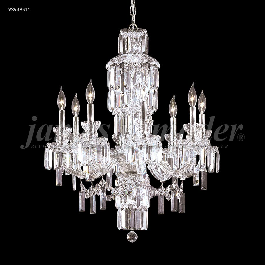 Buckingham 8 Arm Chandelier - SPECTRA CRYSTAL by Swarovski -Clear