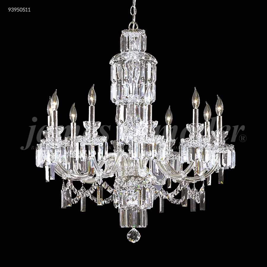 Buckingham 10 Arm Chandelier - SPECTRA CRYSTAL by Swarovski -Clear