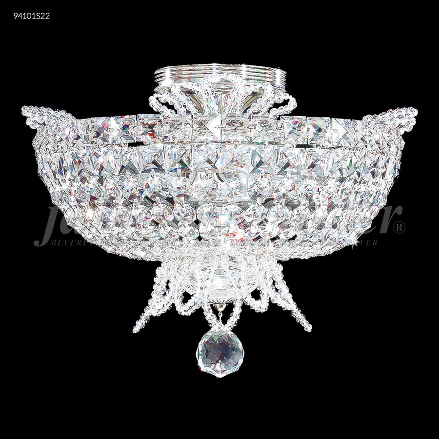 Princess Collection Flush Mount - Swarovski crystals (Clear)