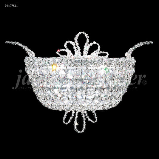 Princess Collection Wall Sconce - SPECTRA CRYSTAL by Swarovski -Clear