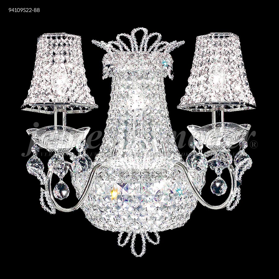 Princess Wall Sconce with 2 Arms - IMPERIAL Crystal (Clear)