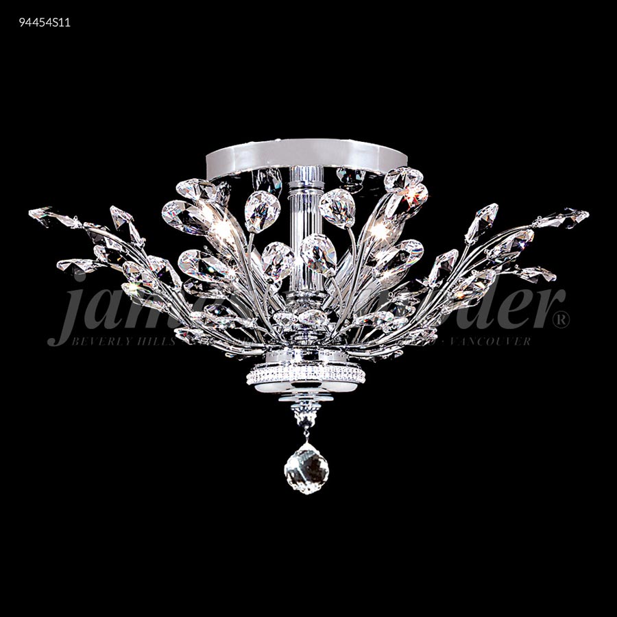 Florale Collection Flush Mount - SPECTRA CRYSTAL by Swarovski -Clear