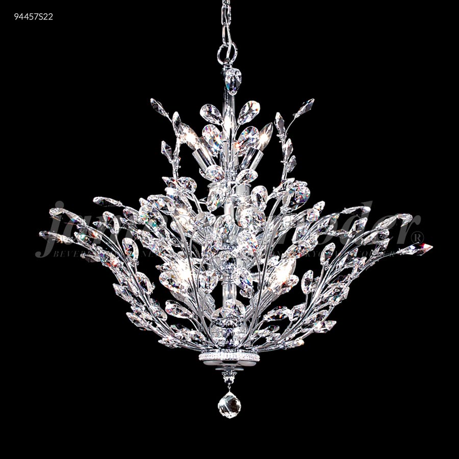 Florale Collection Chandelier - IMPERIAL Crystal (Green)