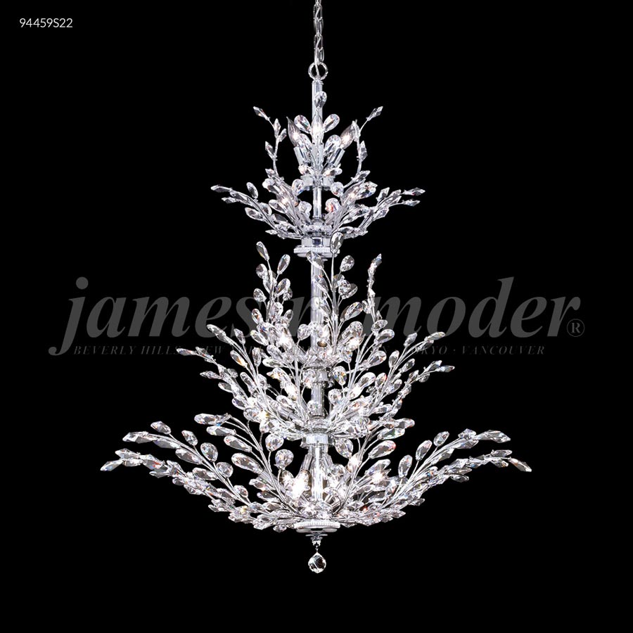 Florale Collection Entry Chandelier - SPECTRA CRYSTAL by Swarovski -Clear