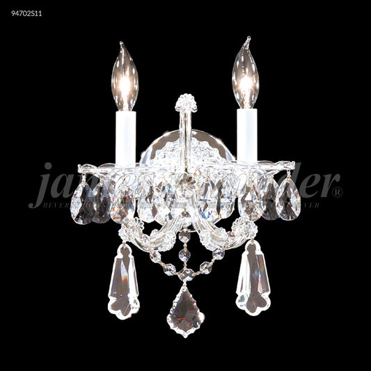 Maria Theresa 2 Light Wall Sconce - SPECTRA CRYSTAL by Swarovski -Clear