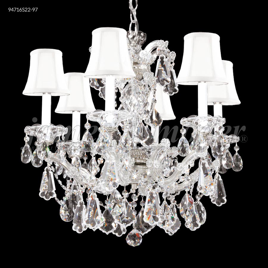 Maria Theresa 6 Arm Chandelier - IMPERIAL Crystal (Clear)