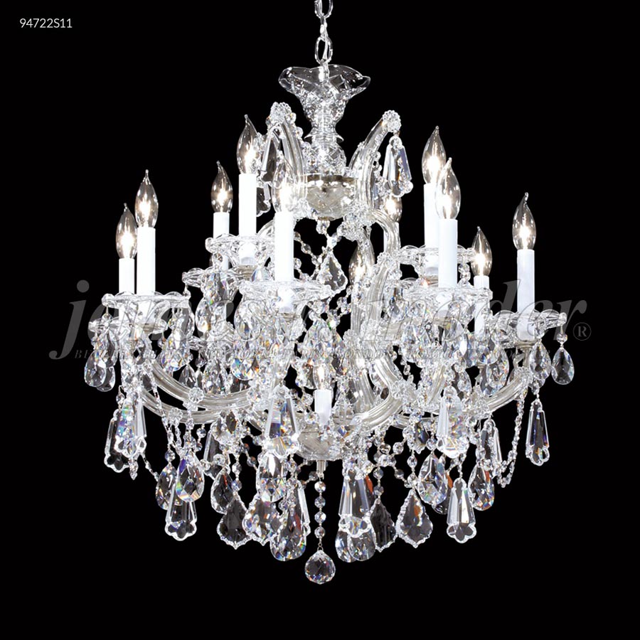 Maria Theresa 12 Arm Chandelier - SPECTRA CRYSTAL by Swarovski -Clear