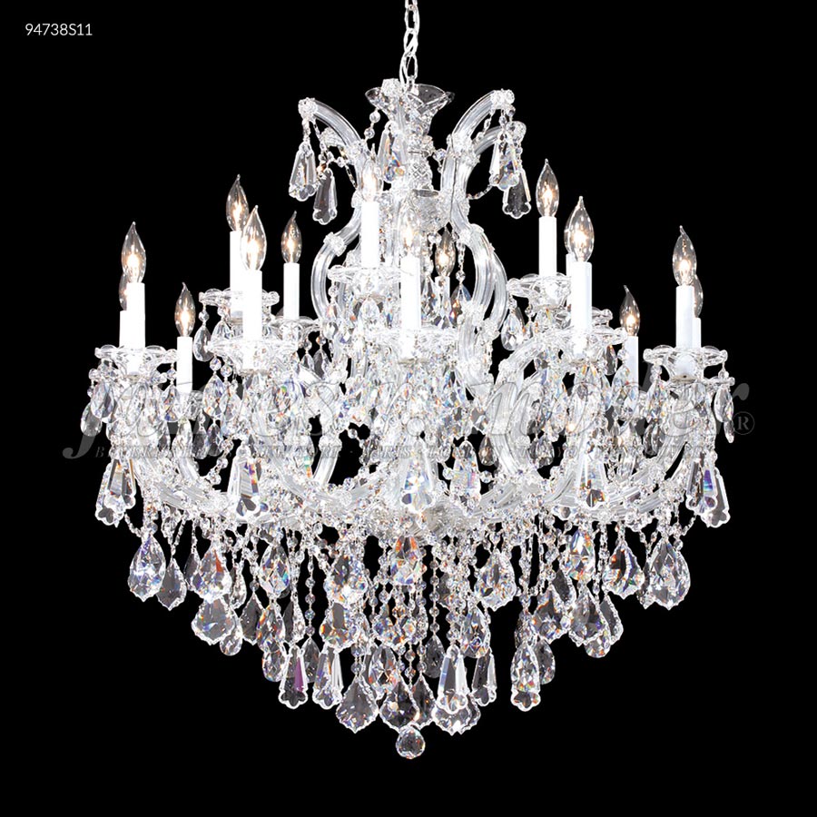 Maria Theresa 18 Arm Chandelier - SPECTRA CRYSTAL by Swarovski -Clear