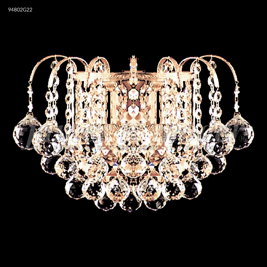 Jacqueline Collection Wall Sconce - IMPERIAL Crystal (Clear)