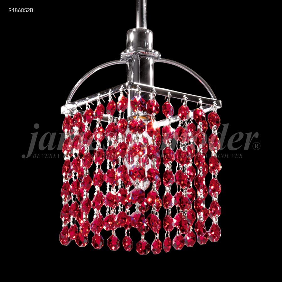 Tekno Mini with Short Square Head - Swarovski crystals (Bordeaux)