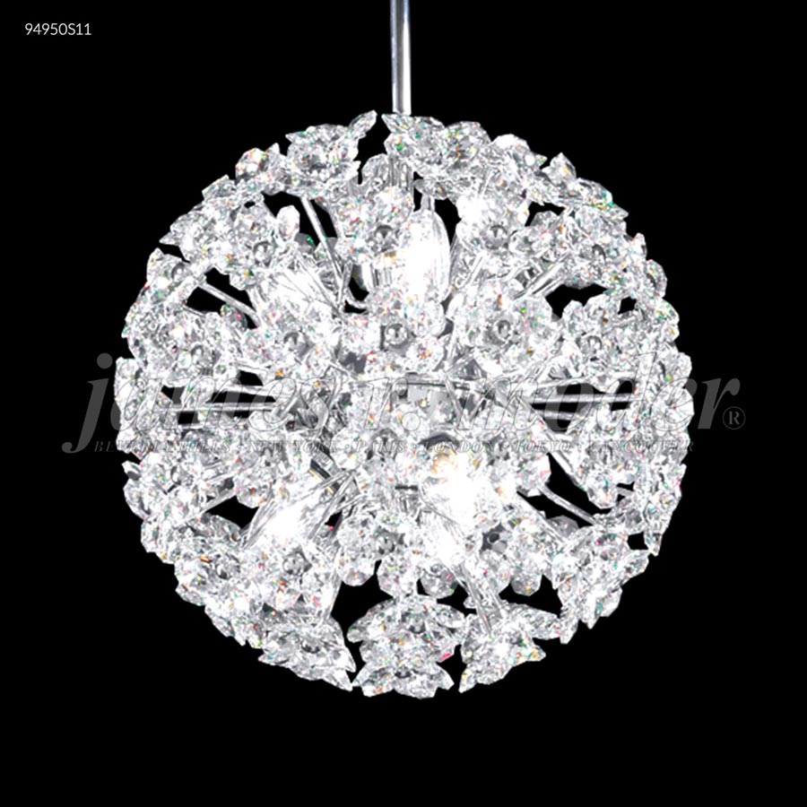 Tekno Mini Round Ball Pendant  - SPECTRA CRYSTAL by Swarovski -Clear