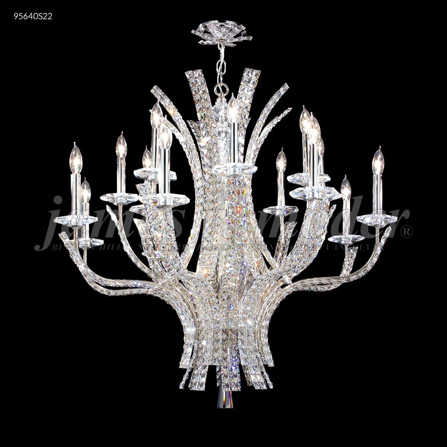 Eclipse Collection 16 Arm Chandelier - SPECTRA CRYSTAL by Swarovski -Clear