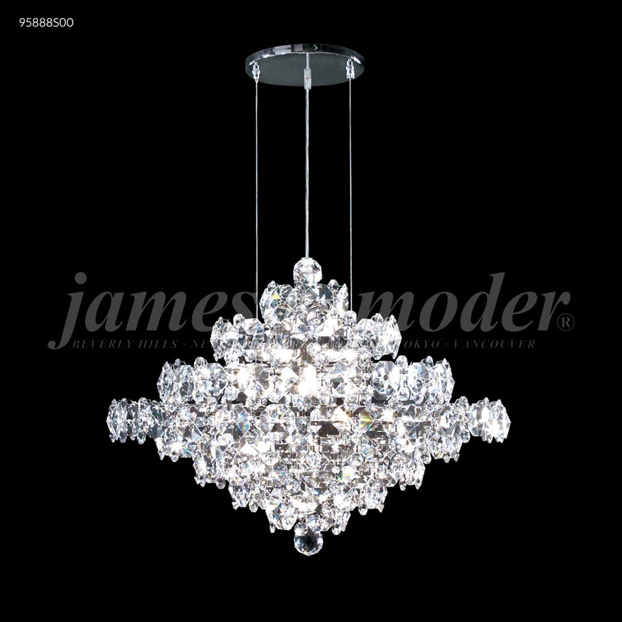 Continental Fashion Chandelier - Swarovski crystals (Clear)