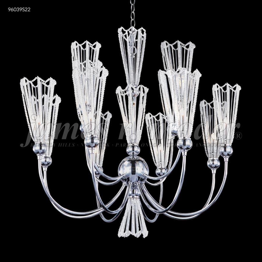 Medallion 12 Arm Chandelier - IMPERIAL Crystal (Clear)