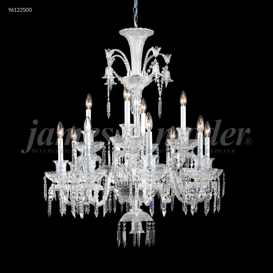 Le Chateau 12 Arm Chandelier - Swarovski crystals (Clear)