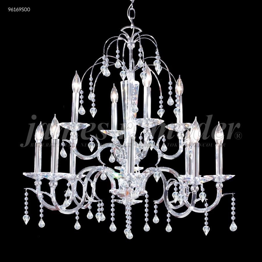 Medallion 12 Arm Chandelier - Swarovski crystals (Clear)