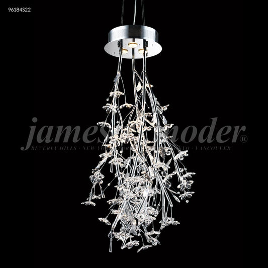 Continental Fashion Floral Chandelier - IMPERIAL Crystal (Clear)