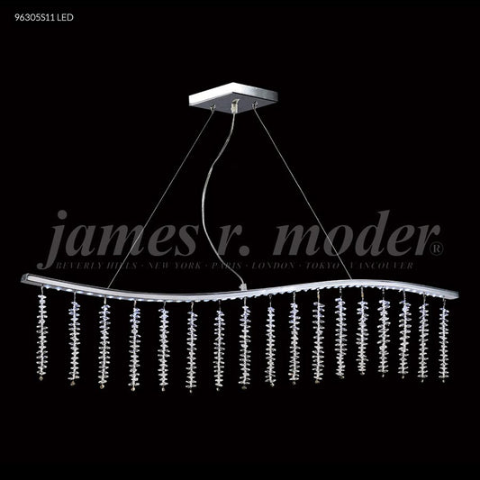 Fashionable Broadway Bar - SPECTRA CRYSTAL by Swarovski -Clear