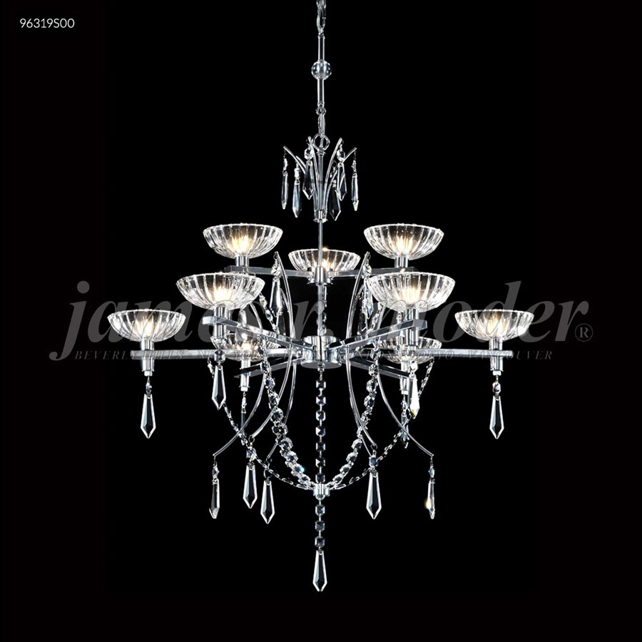 Medallion Fashion Chandelier - Swarovski crystals (Clear)