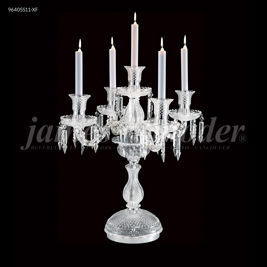 5 Arm Table Lamp - SPECTRA CRYSTAL by Swarovski -Clear