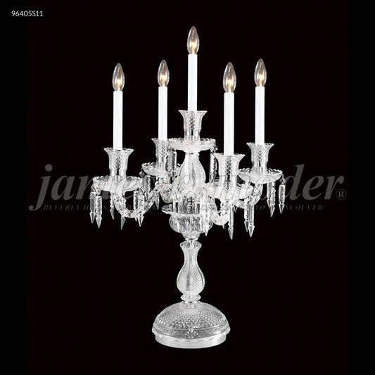 5 Arm Table Lamp - SPECTRA CRYSTAL by Swarovski -Clear