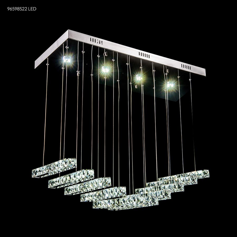 LED Galaxy Crystal Chandelier - IMPERIAL Crystal (Clear)