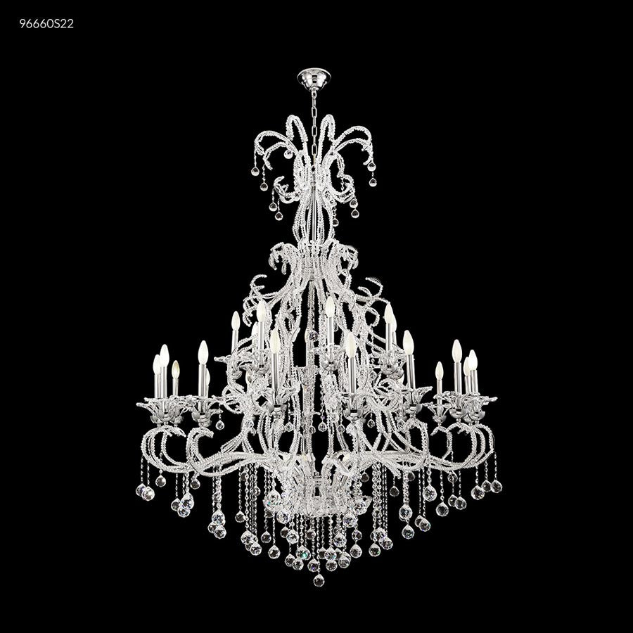 Crystal Bead 16 Arm Chandelier - IMPERIAL Crystal (Clear)