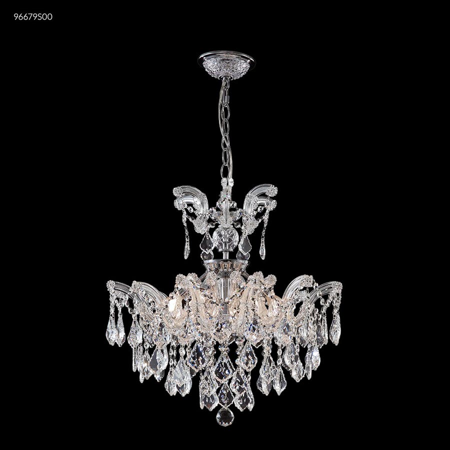 10 Arm Chandelier - Swarovski crystals (Clear)