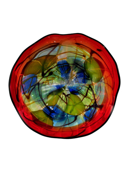 Hankley 9"D Art Glass Wall Art Decor