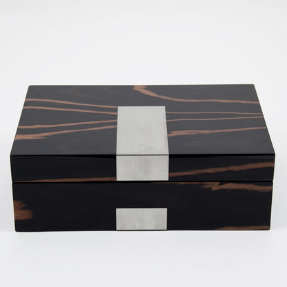  Burl Wood Valet Box