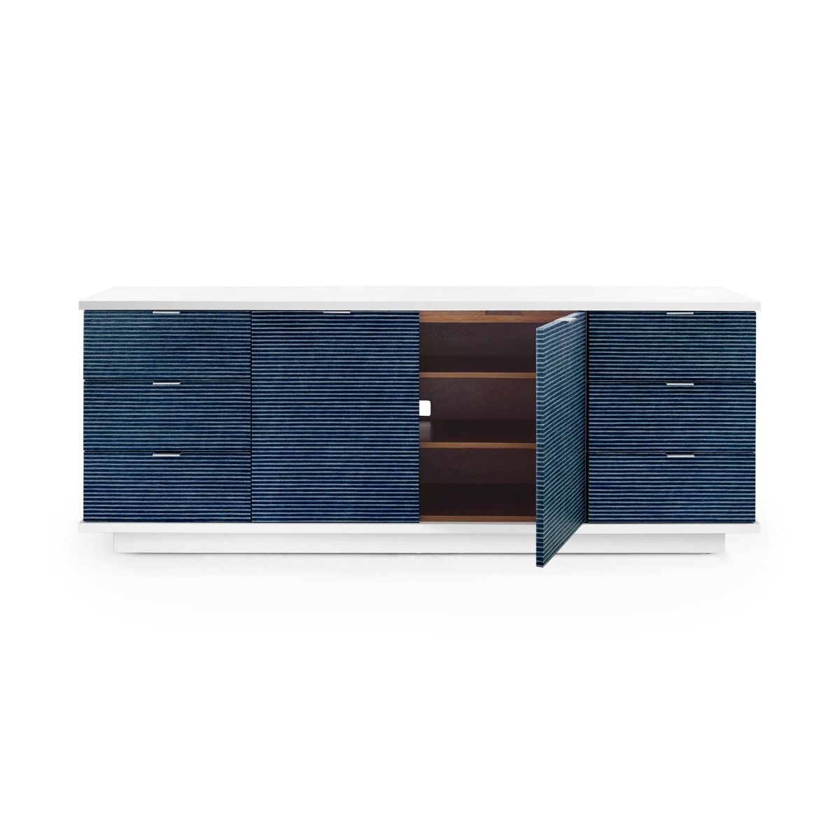 COSMOPOLITAN 6-DRAW & TWO DOOR CABINET